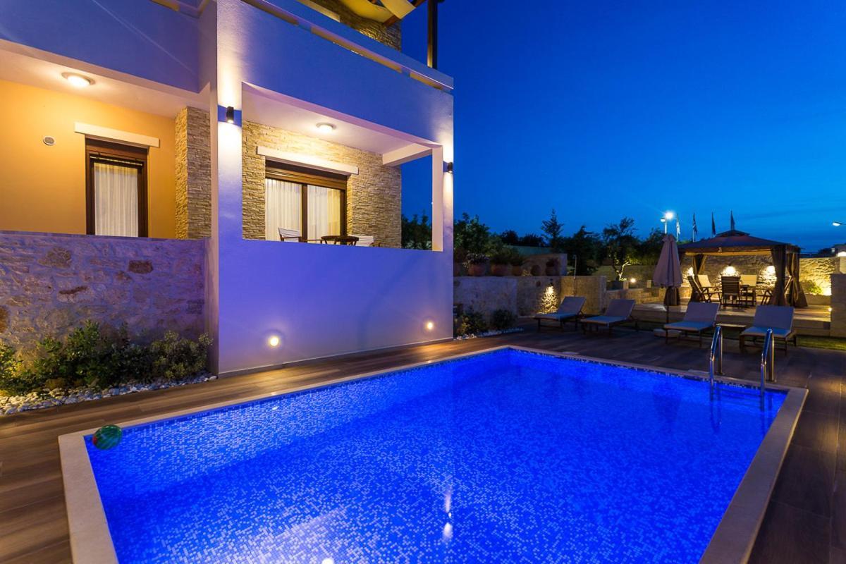 Roupai Roupes Villa I, Family Villa, Fantastic Views, Private Pool מראה חיצוני תמונה