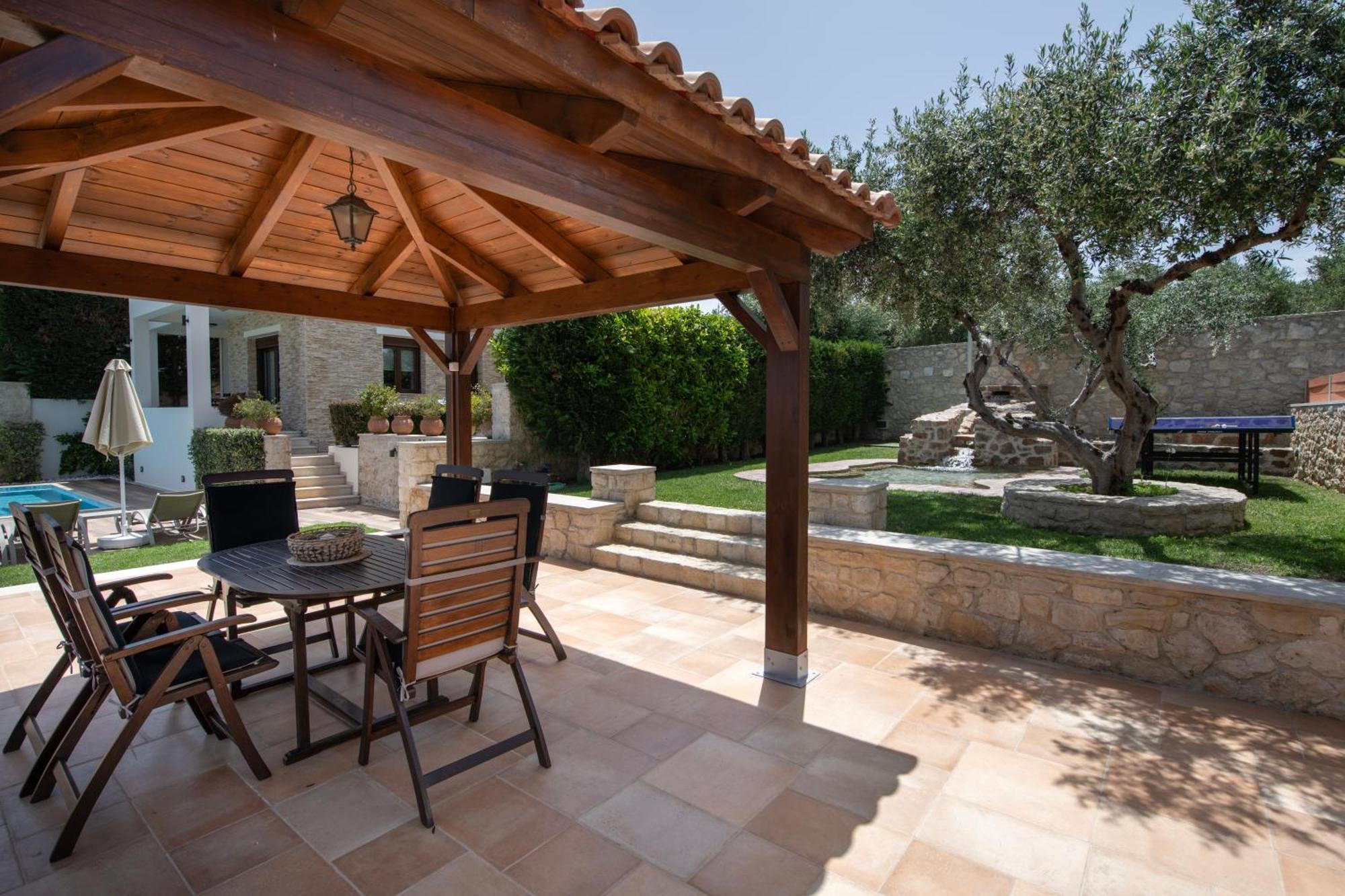 Roupai Roupes Villa I, Family Villa, Fantastic Views, Private Pool מראה חיצוני תמונה